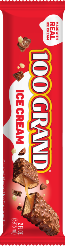 100 Grand Ice Cream Bar Wrapped