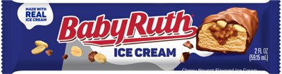 Baby Ruth Ice Cream Bar in Package