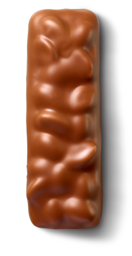 Unwrapped Baby Ruth Ice Cream Bar